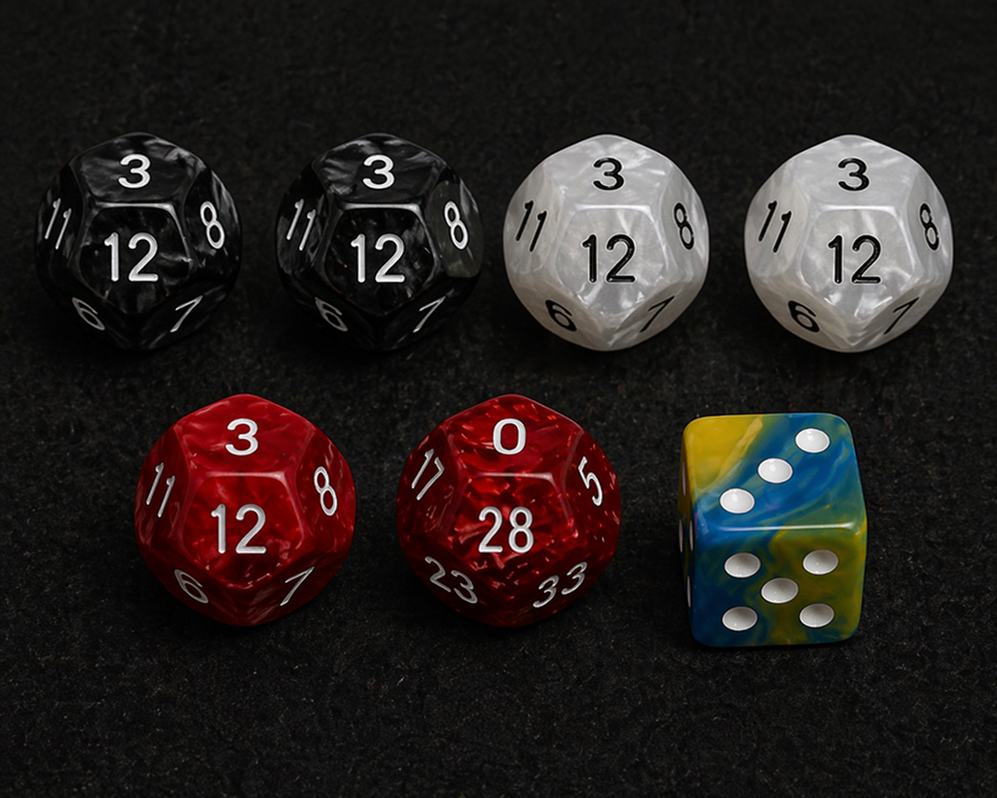 Dados do BoardGame Klight Omniverse